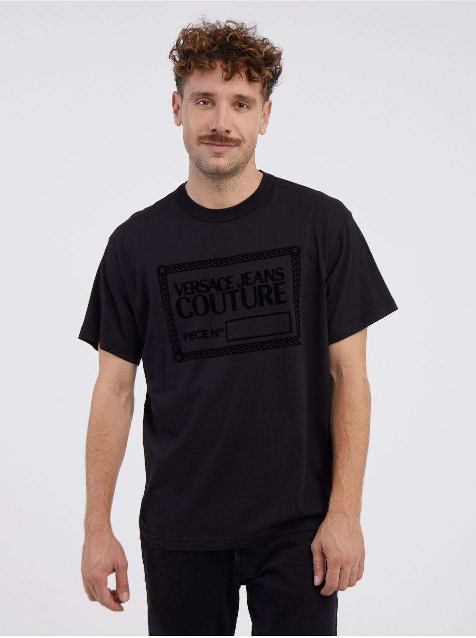 Čierne pánske tričko Versace Jeans Couture