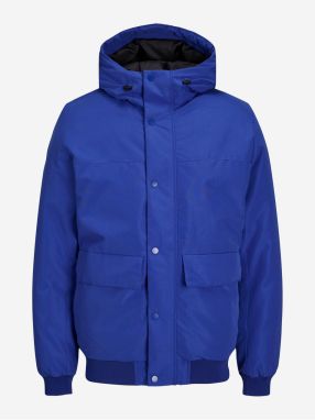 Modrá pánska zimná bunda Jack & Jones Champ