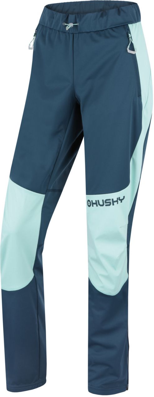 HUSKY Kala L mint/turquoise women's softshell pants