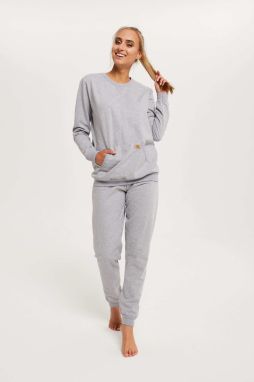 Women's set Fox, long sleeves, long trousers - melange
