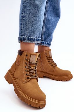 Kožené izolačné čižmy Camel Felizia