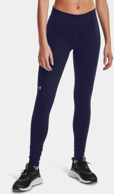 Tmavomodré dámske športové legíny Under Armour Authentics