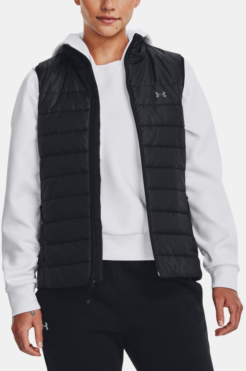 Čierna dámska športová vesta Under Armour UA STRM INS VEST