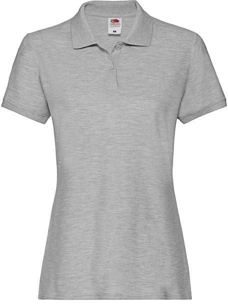 Grey Polo Fruit of the Loom