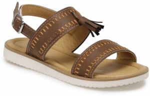 Polaris  512491.f Brown Child Girl Sandals