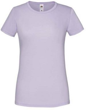 Dámske ikonické tričko Lavender z česanej bavlny Fruit of the Loom