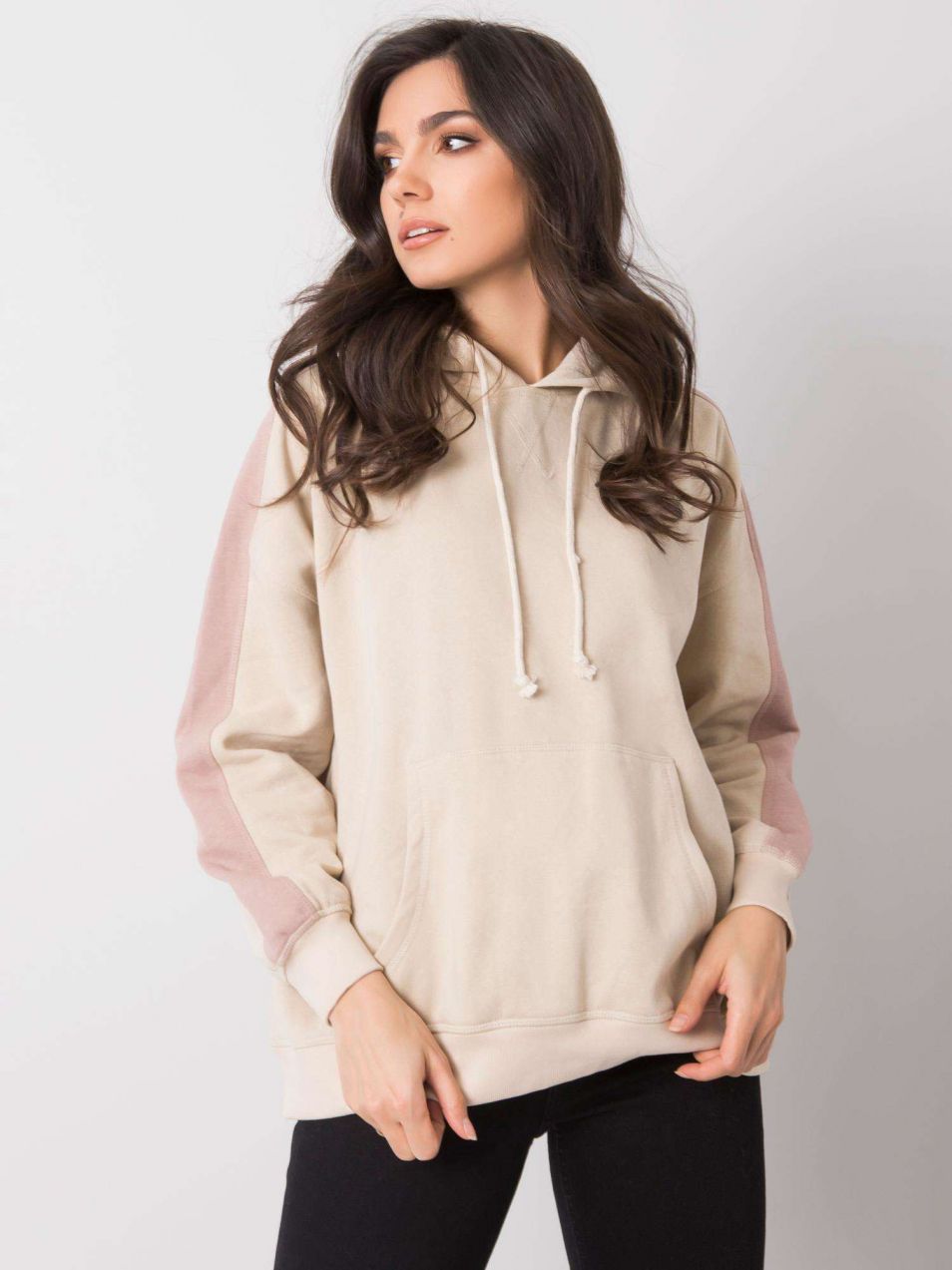 Beige Sweatshirt Janelle YOU NEKNOW ME