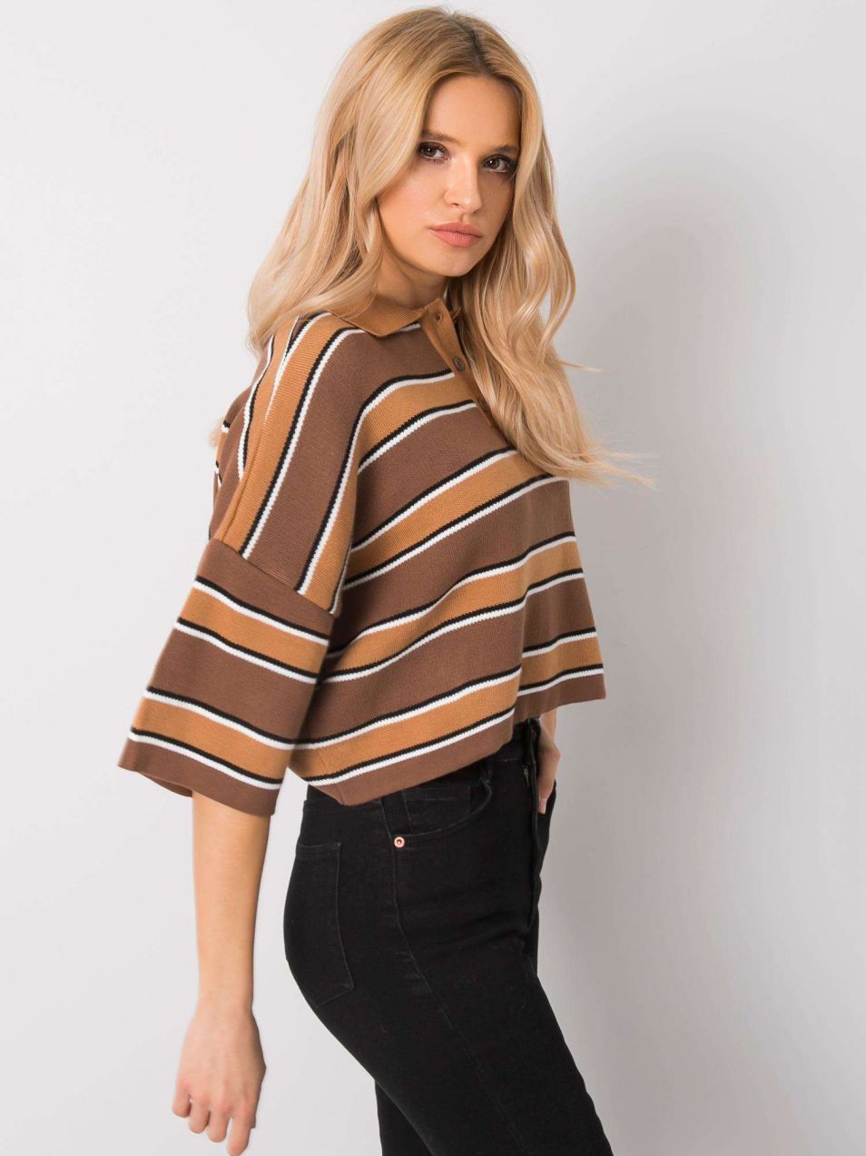 Brown blouse Maya RUE PARIS