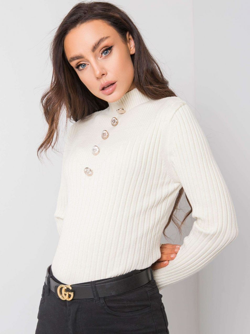Turtleneck Ecru Scarlett RUE PARIS
