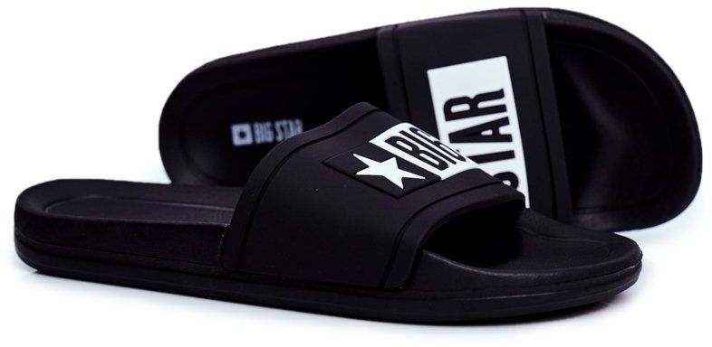 Pánske šľapky Big Star Contrast logo