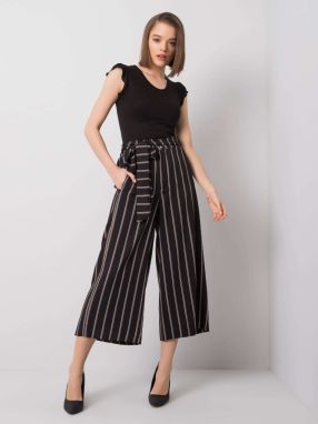Black striped trousers RUE PARIS