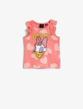 Koton Daisy Duck licencované potlačené tielko bavlnené