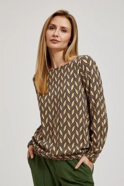 Women's patterned blouse