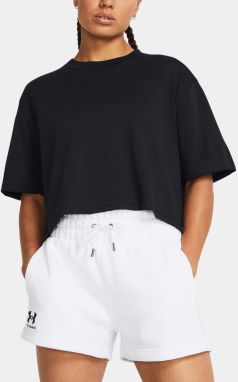 Čierne tričko Under Armour Campus Boxy Crop SS