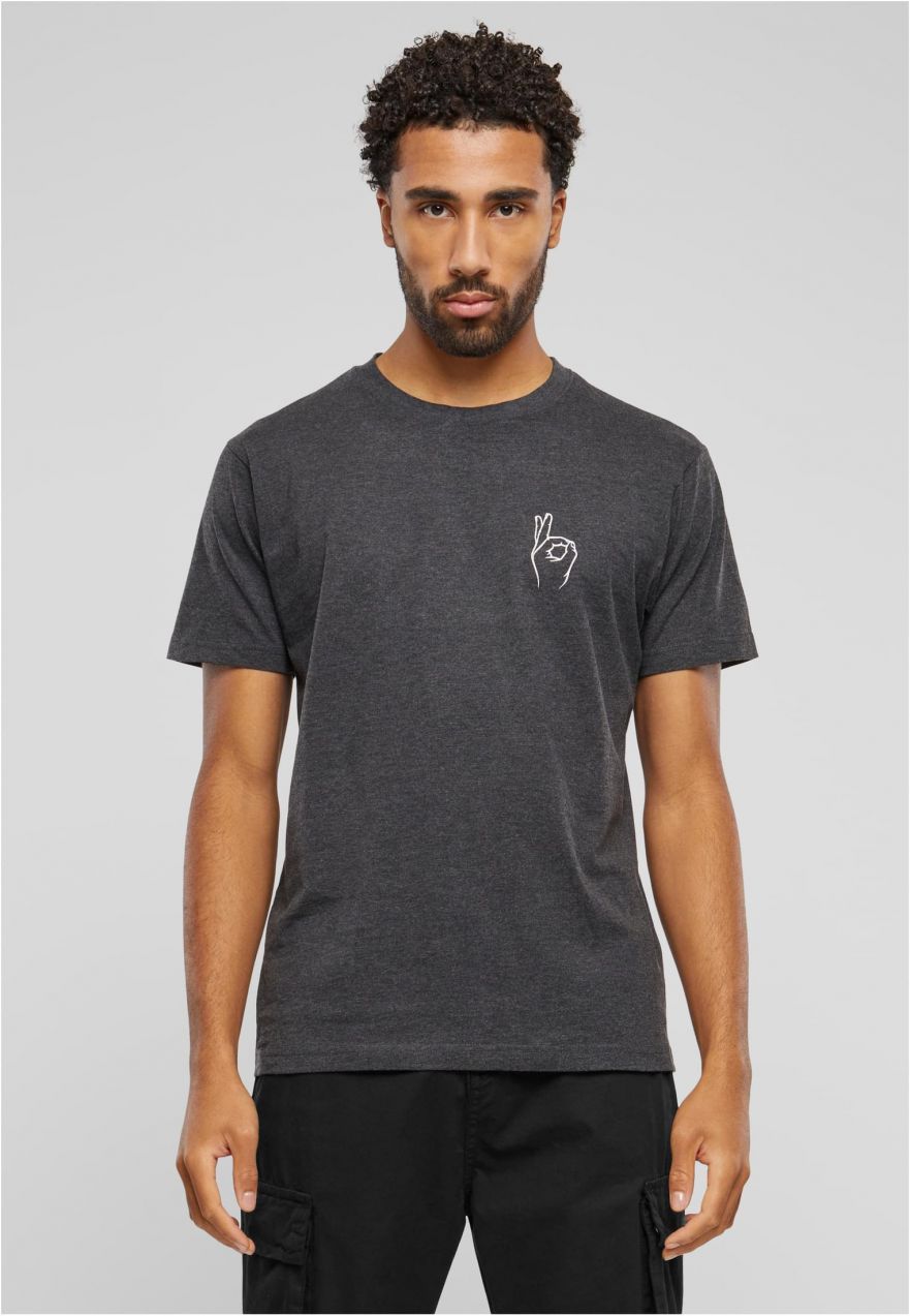 Easy Sign Tee Charcoal