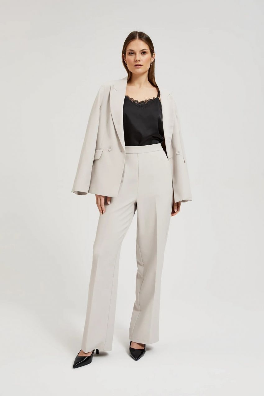 Women's trousers MOODO - grey