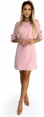 Trapezoidal dress with flared sleeves Numoco