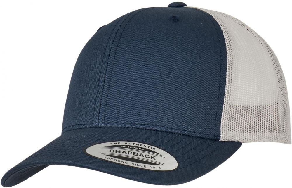 Retro Trucker 2-Tone Navy/Silver