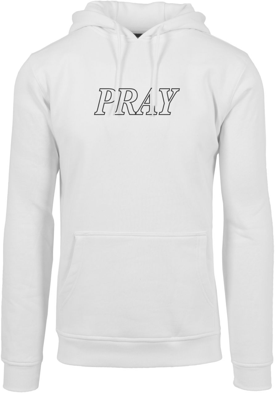 Pray Hands Hoody White