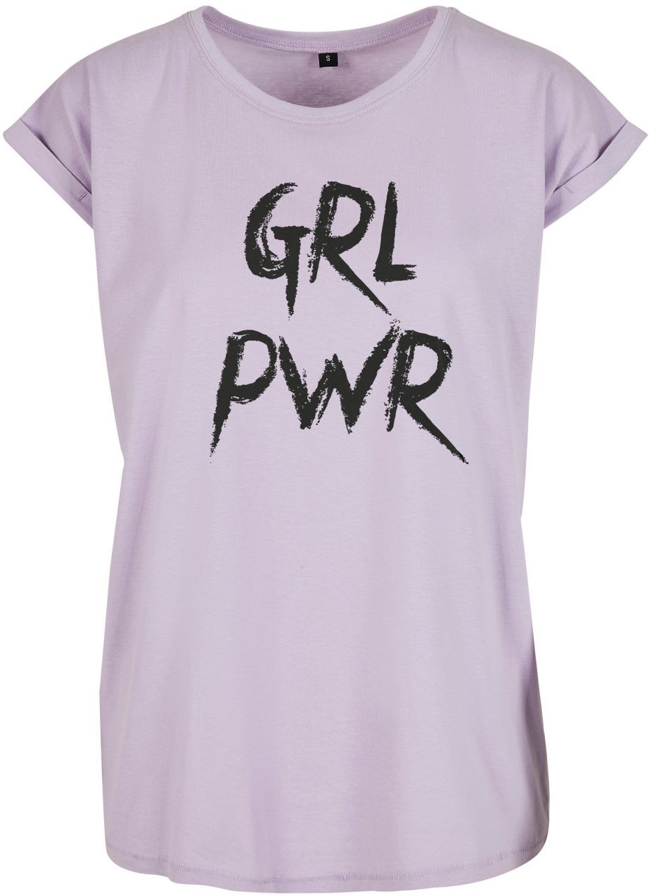 Women's T-shirt GRL PWR lilac