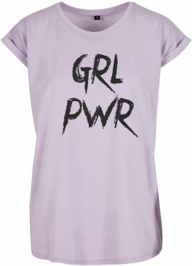 Women's T-shirt GRL PWR lilac