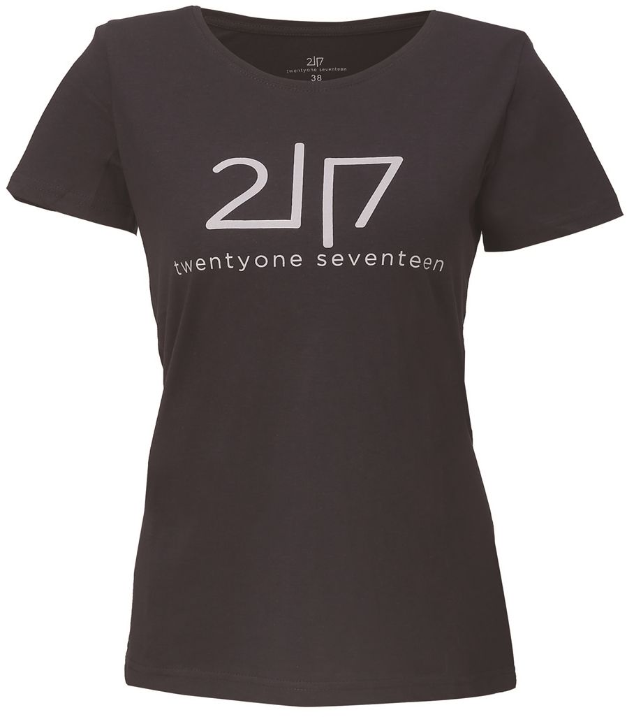 VIDA - cotton T-shirt with neck sleeves - inkjet