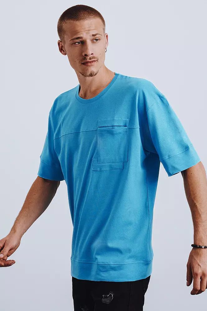 Men's T-shirt cornflowers blue Dstreet