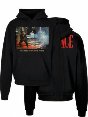 Scarface Little Friend Ultraheavy Oversize Hoodie Black