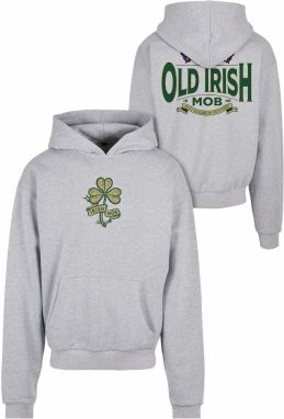 Old Irish Mob Ultraheavy Oversize Hoody Gray