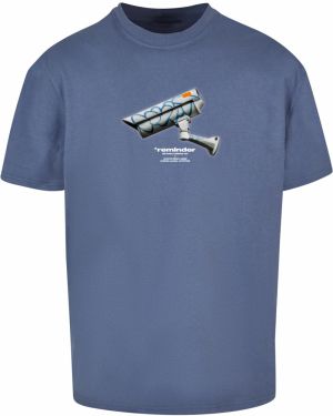 CCTV oversize t-shirt vintageblue