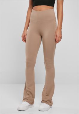 Women's Organic Stretch Bootcut Jersey Softtaupe Leggings