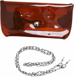 Sunglasses Bag with Strap - Brown