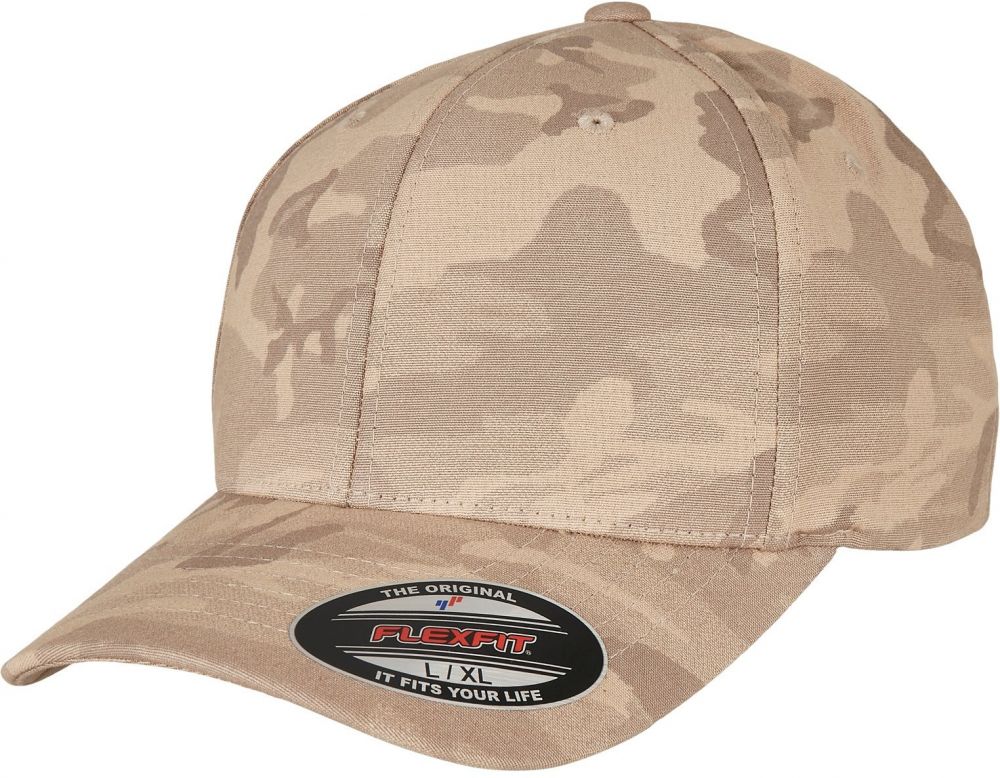 Flexfit Light Camo Dark Beige Camouflage