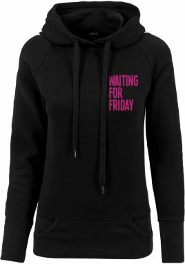 Ladies Waiting For Friday Hoody Black