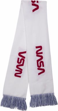 NASA Scarf Knitted Blue/Red/WHT