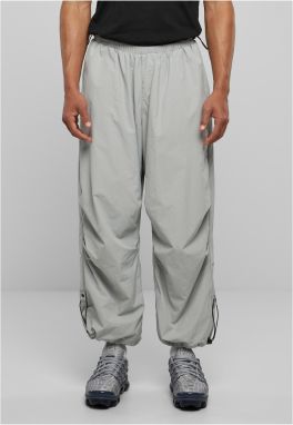 Nylon parachute pants made of light asphalt