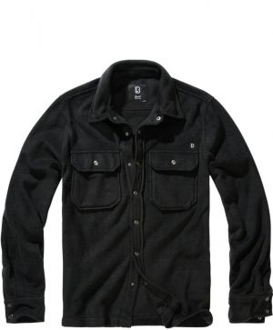 Jeff Fleece Long Sleeve Shirt Black