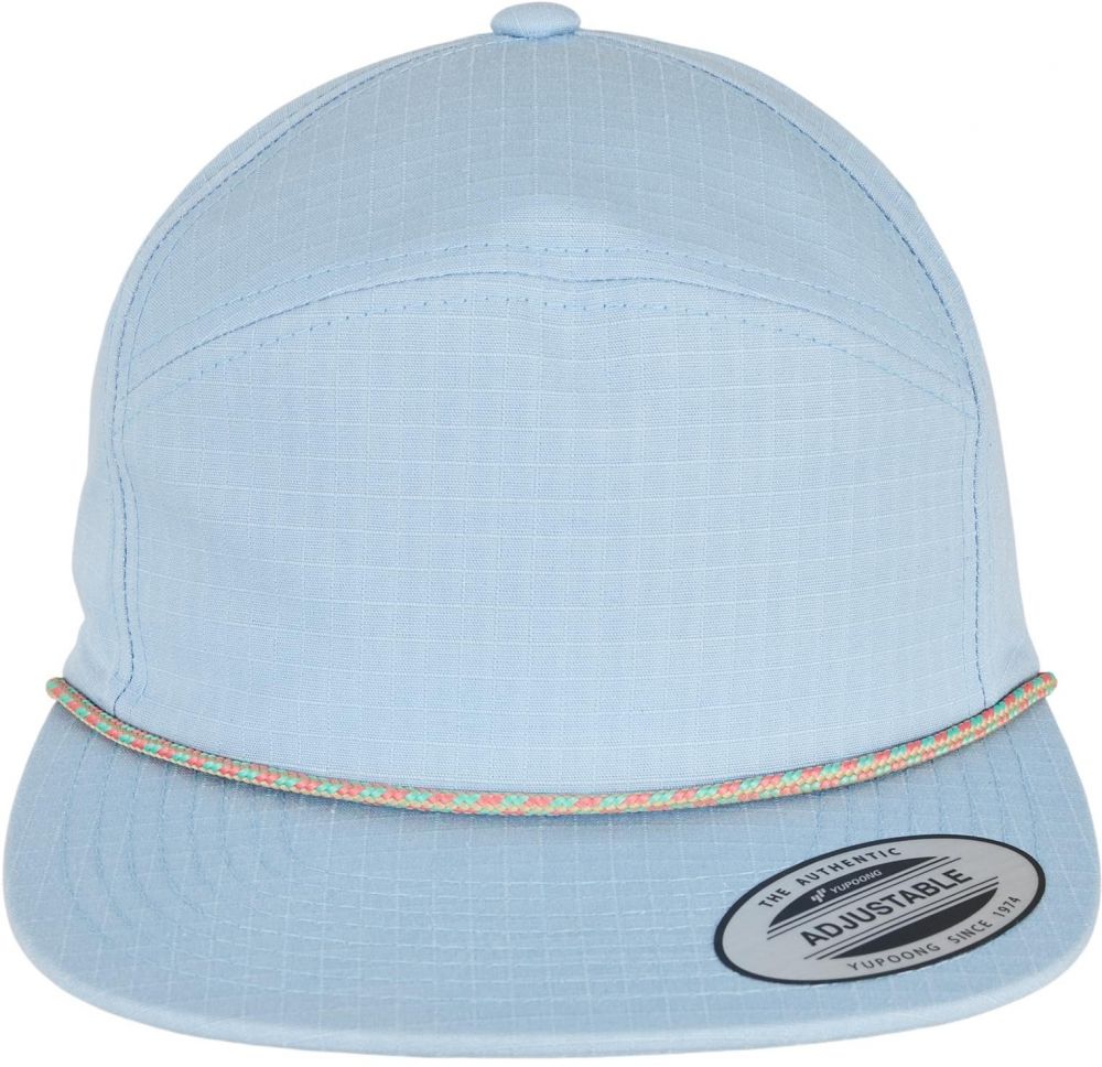 Color Braid Jockey Cap Light Blue
