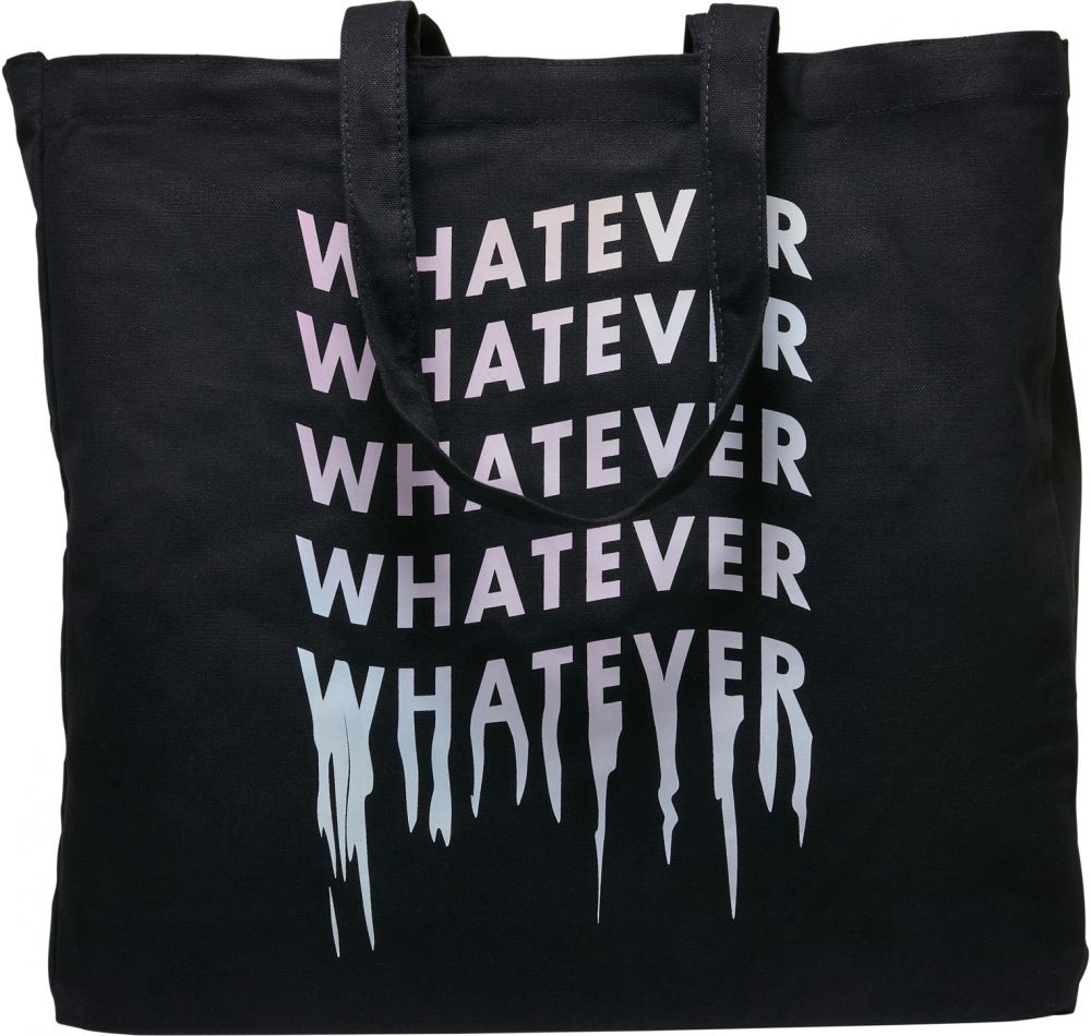 Oversize Canvas Tote Bag Black