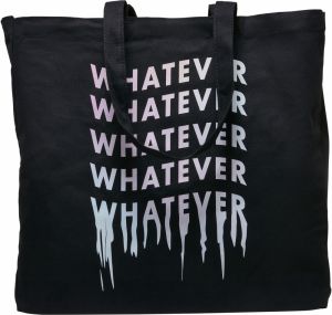 Oversize Canvas Tote Bag Black