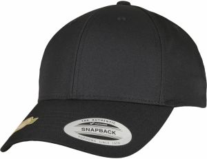 Recycled Poly Twill Snapback Black