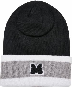 College Team Beanie black/heathergrey/white