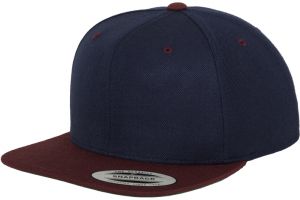 Classic Snapback 2-Tone nvy/maroon