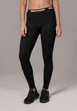 Women's leggings with logo black