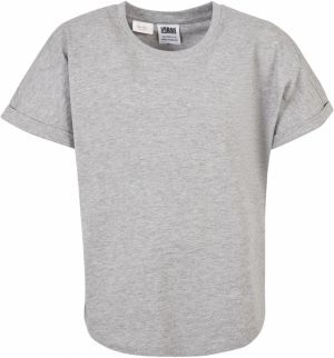 Long Shaped Turnup Tee Boys' T-Shirt - Grey