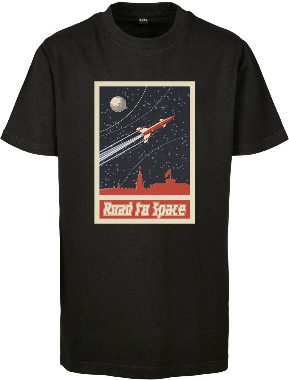 Children's T-shirt Road To Space black