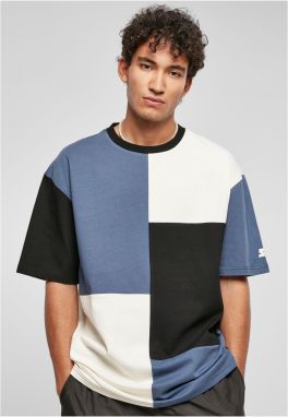 Starter Patchwork Oversize T-Shirt VintageBlue/Black/Light White