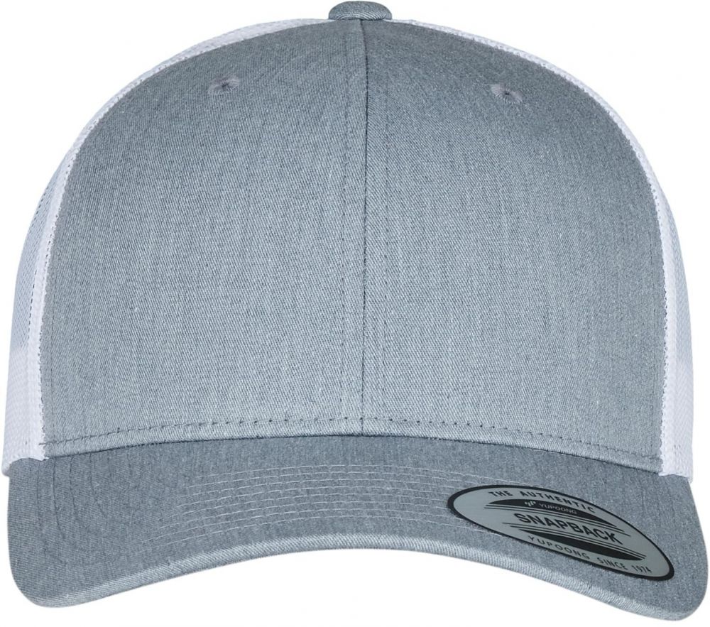 Retro Trucker 2-Tone Heather/White