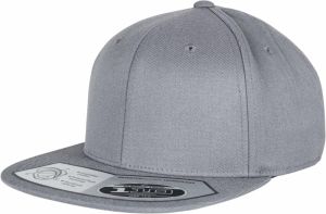 110 Fitted Snapback grey
