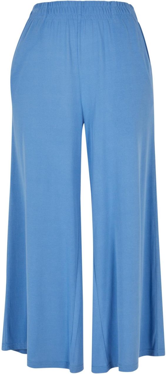 Dámske modálne culotte v horizontálnej modrej farbe